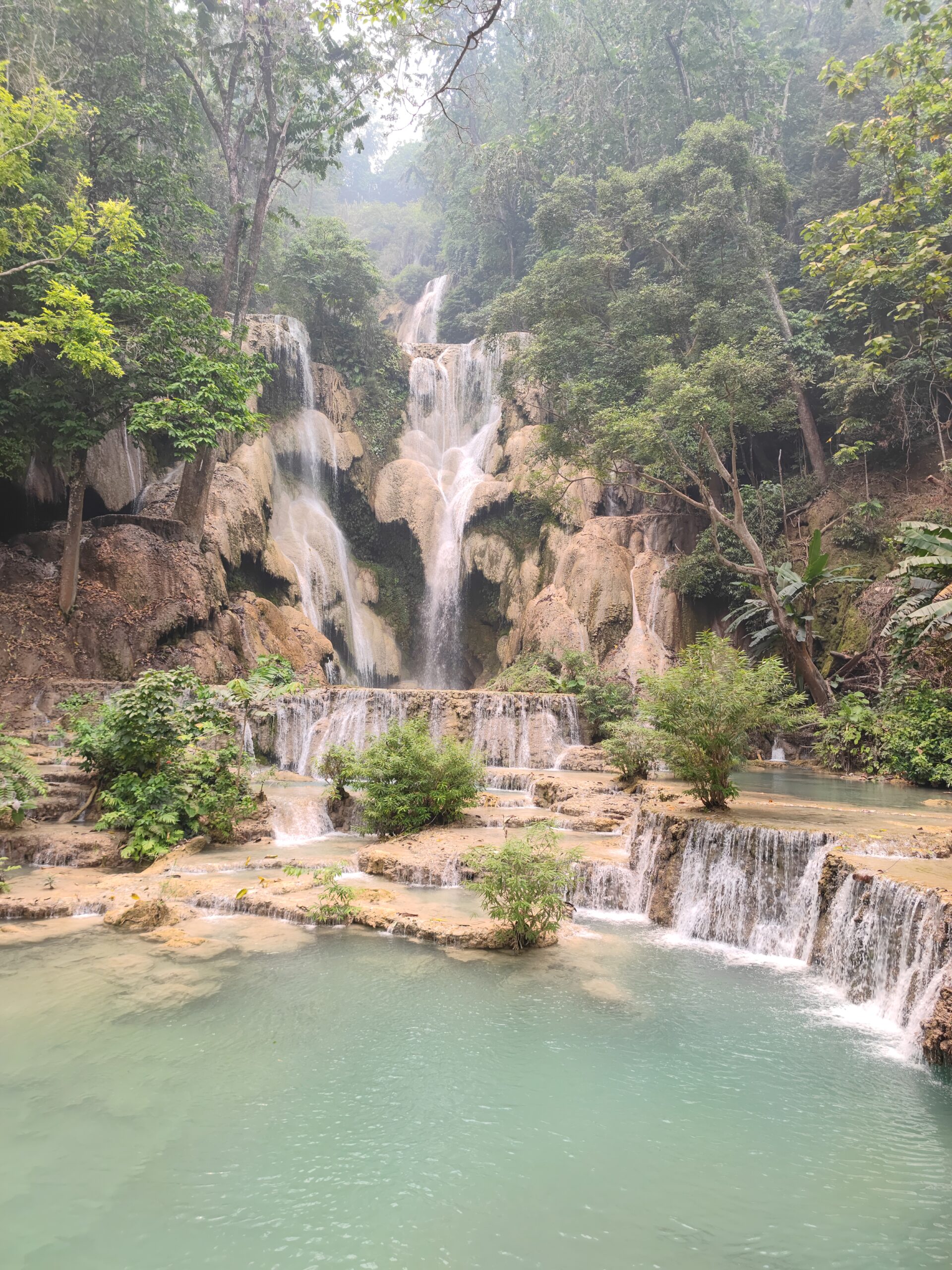 Laos Wasserfall